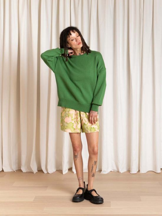  알리 골든 스웨터 청키 코튼 풀오버 - ALI GOLDEN