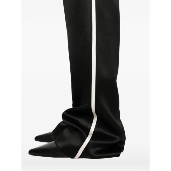  톰포드 스트레이트 팬츠 스웨트 팬츠 블랙 - TOMFORD