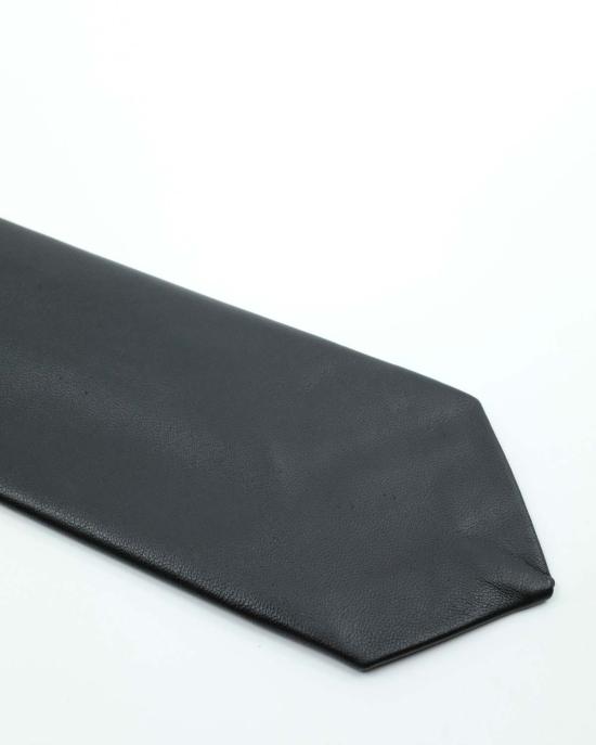  어니스트 더블유 베이커 넥타이 어니스트 W. 베이커 블랙 가죽 클래식 - ERNEST W. BAKER