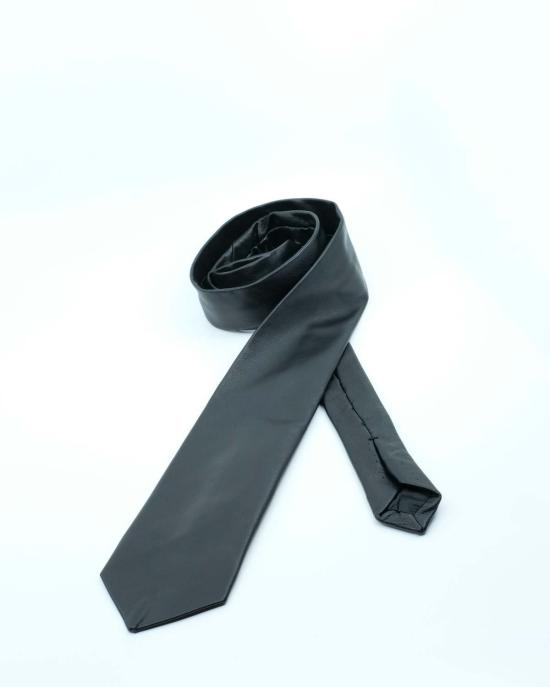  어니스트 더블유 베이커 넥타이 어니스트 W. 베이커 블랙 가죽 클래식 - ERNEST W. BAKER