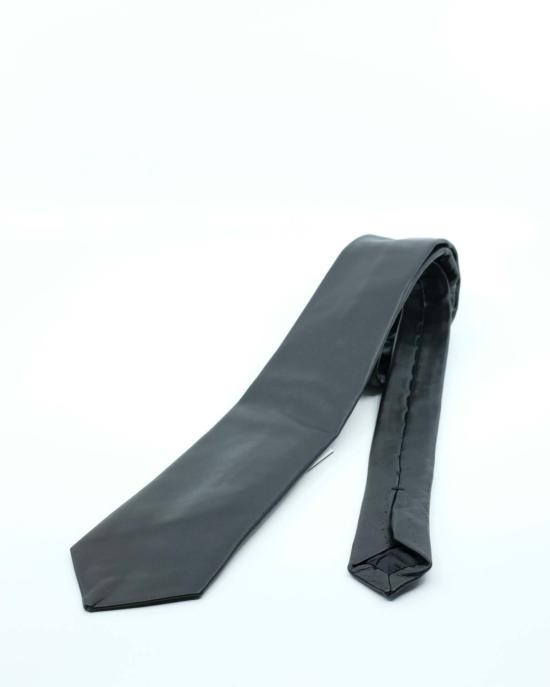  어니스트 더블유 베이커 넥타이 어니스트 W. 베이커 블랙 가죽 클래식