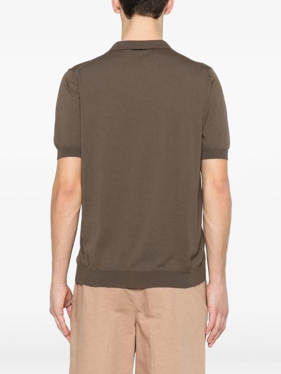 26SS 딸리아토레 폴로 티셔츠 KEITHGSE2601 146 Brown - TAGLIATORE