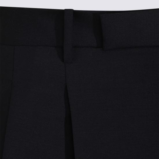  질샌더 숏팬츠 질 샌더 다크 울 쇼츠 블루 - JIL SANDER