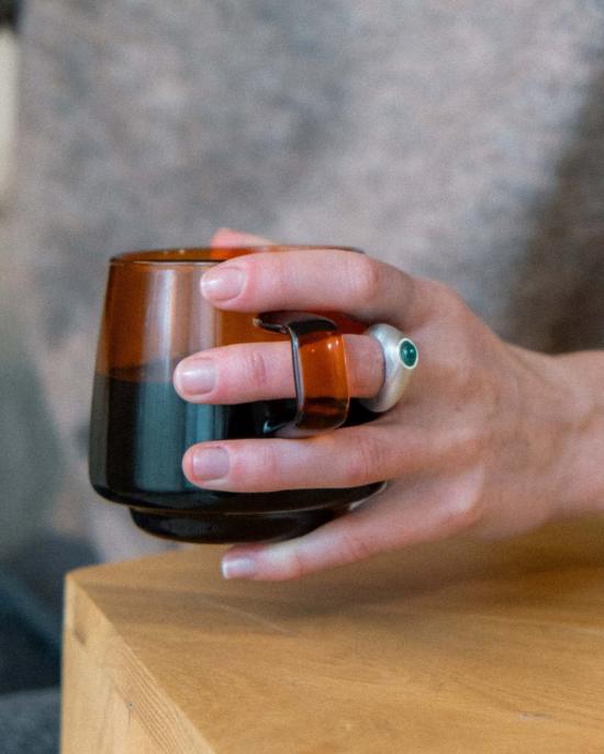  클래식 디자인스 반지 에메랄드 루미 링 - CKLASIC DESIGNS