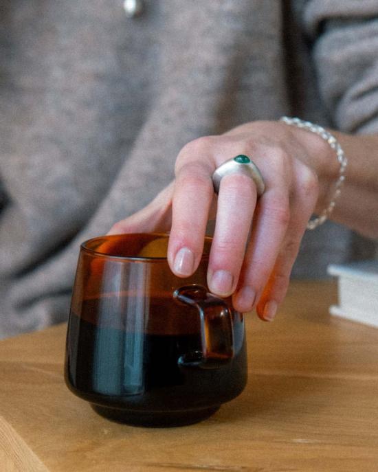  클래식 디자인스 반지 에메랄드 루미 링 - CKLASIC DESIGNS