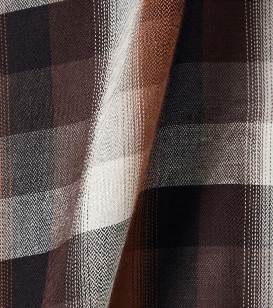  나나미카 긴팔 셔츠 레귤러 칼라 윈드 셔츠 - NANAMICA