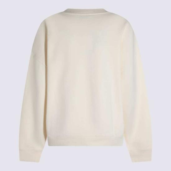  애니빙 스웨터 아니네 빙 코튼 스웨트셔츠 베이지 - ANINE BING