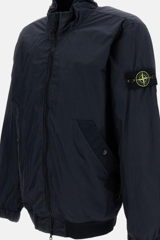  스톤 아일랜드 봄버 자켓 봄버 재킷 블루 - STONE ISLAND