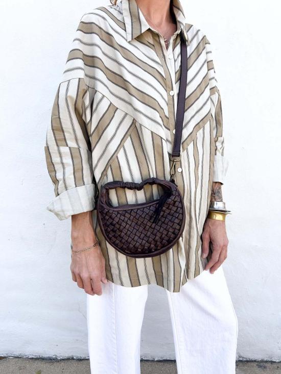  Colibri 블라우스 콜리브리 개츠비 버튼다운 블라우스 셰브론