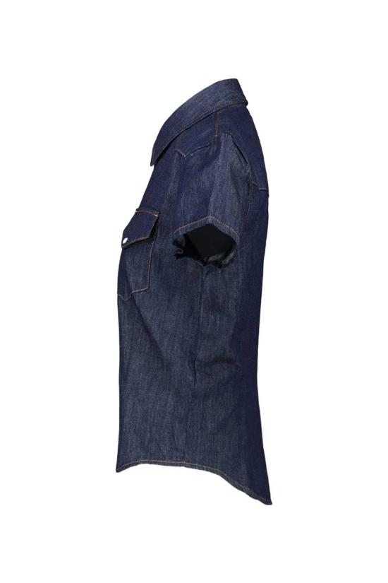  케이트 데님 셔츠 카이트 카바조스 데님 셔츠 벤슨 - KHAITE