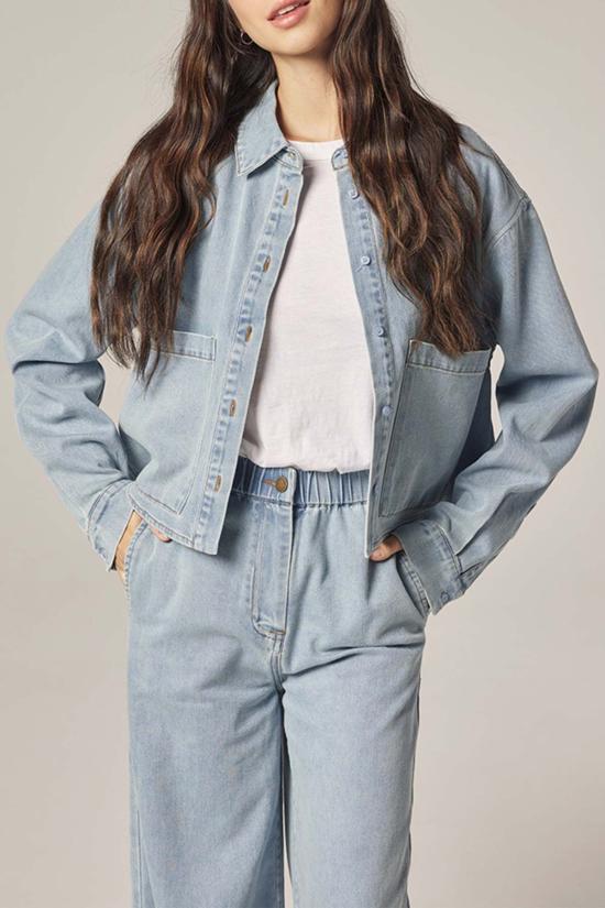  amente 데님 자켓 아멘테 쇼트 데님 셔츠 데님