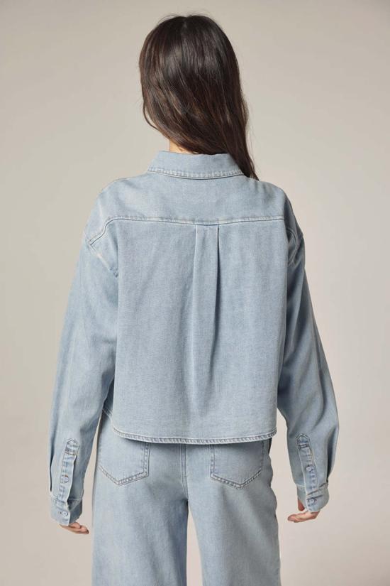  amente 데님 자켓 아멘테 쇼트 데님 셔츠 데님 - OTHER BRANDS