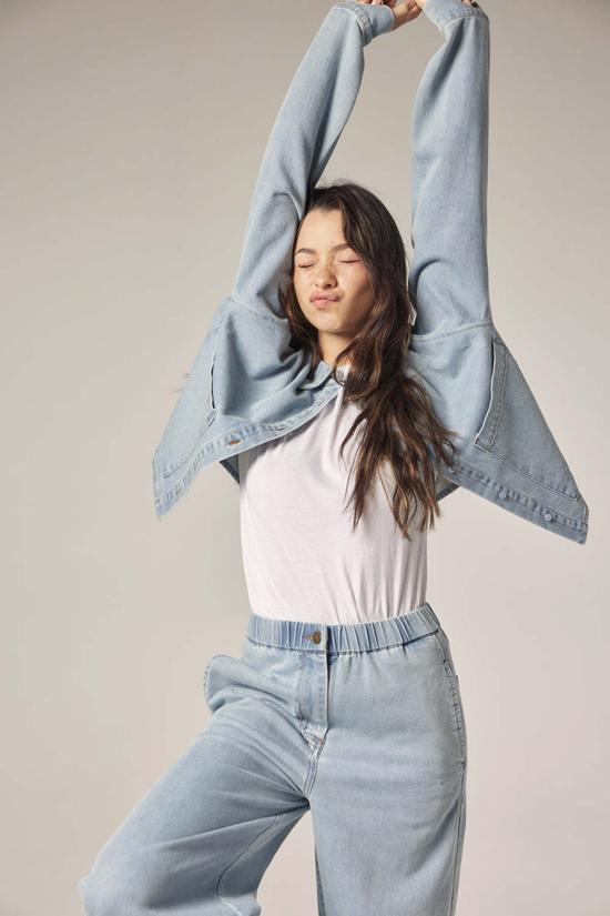  amente 데님 자켓 아멘테 쇼트 데님 셔츠 데님 - OTHER BRANDS