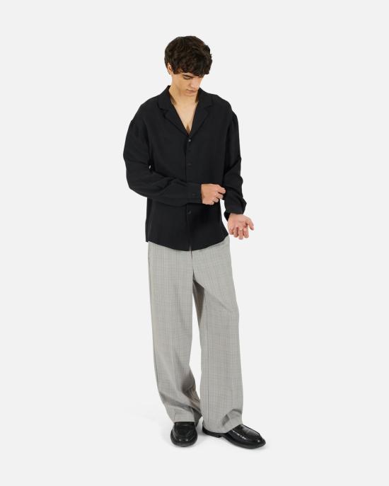  KROST 긴팔 셔츠 크로스트 캠프 셔츠 블랙 - KROST