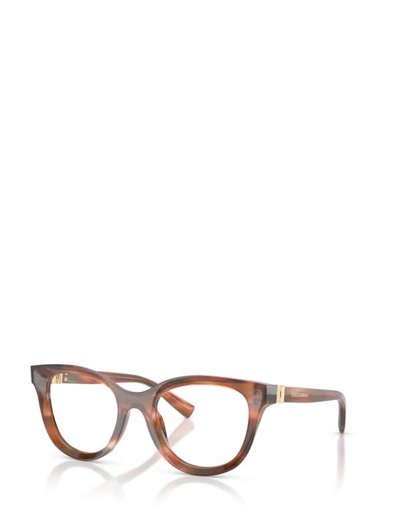26FW 돌체앤가바나 안경 DG3437 3221 STRIPED BROWN - DOLCE & GABBANA