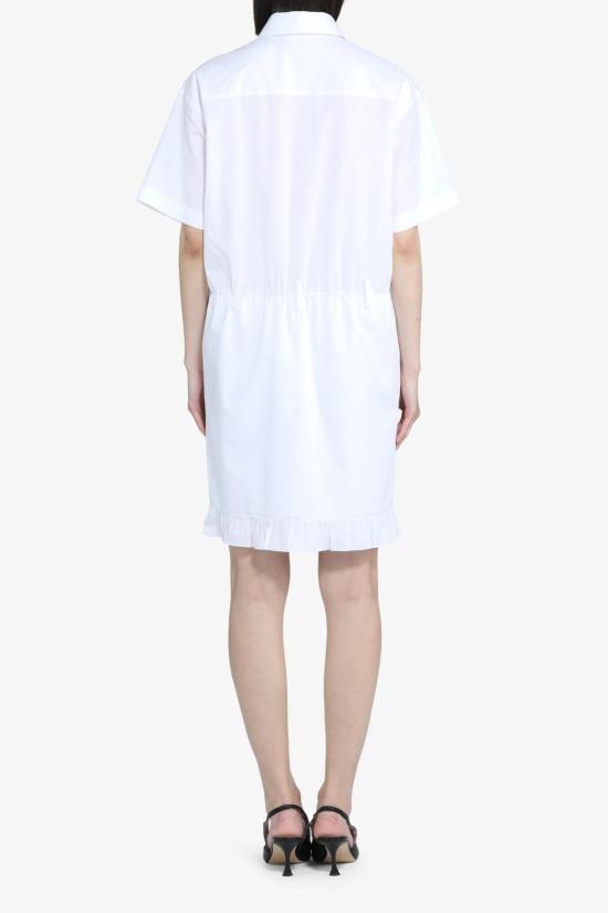  누메로벤투노 숏 원피스 21번 반팔 포플린 드레스 (화이트) - N°21