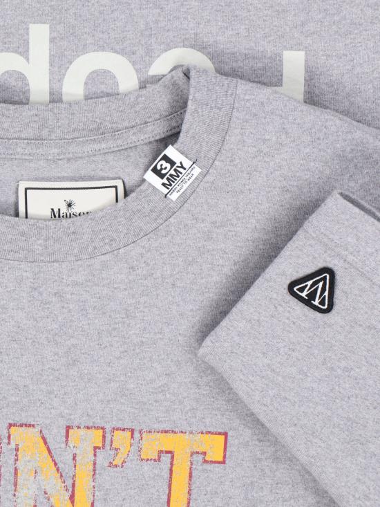 26SS 메종 미하라 야스히로 반팔 티셔츠 J16TS842GRAY DOM - MAISON MIHARA YASUHIRO