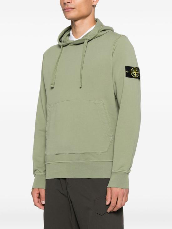 26SS 스톤 아일랜드 후드 티셔츠 L1S156100062S0051V0055 SAGE DOM - STONE ISLAND