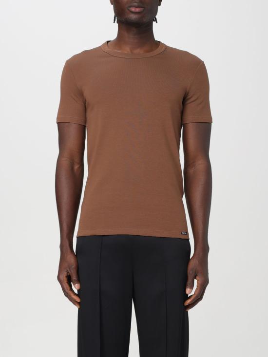 26SS 톰포드 코튼 크루넥 언더웨어 티셔츠 T4M08 1040 216 NUDE DOM