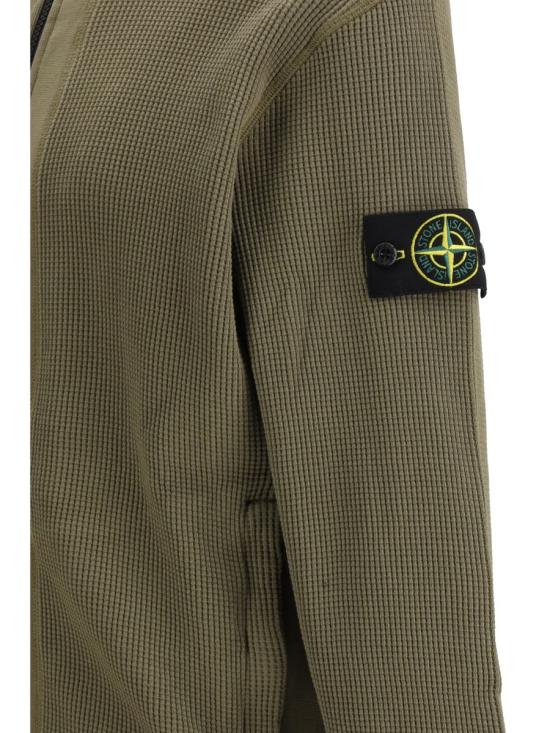26SS 스톤 아일랜드 후드 티셔츠 L1S156100058S0044V005G MILITARY GREEN DOM - STONE ISLAND