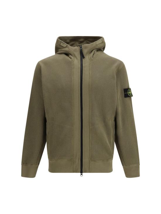 26SS 스톤 아일랜드 후드 티셔츠 L1S156100058S0044V005G MILITARY GREEN DOM