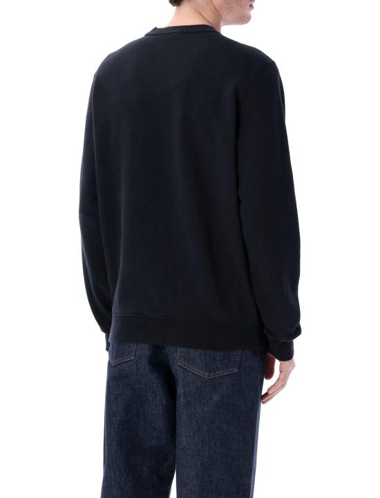  스톤 아일랜드 긴팔 티셔츠 크루넥 스웨트셔츠 블루 네이비 - STONE ISLAND