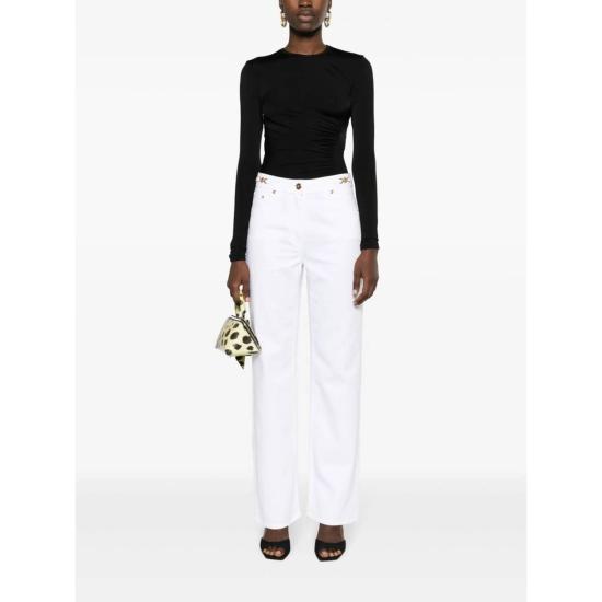  베르사체 데님 팬츠 메두사 '95 스트레이트 레그 진 화이트 - VERSACE