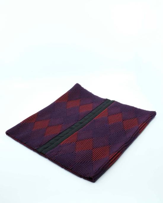  드리스 반 노튼 패브릭 벨트 Dries Van Noten 보르도 망고 허리밴드 - DRIES VAN NOTEN