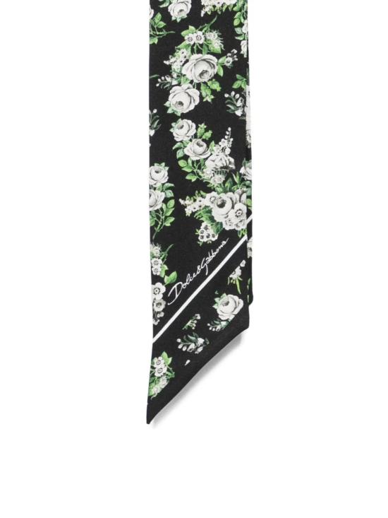 26SS 돌체앤가바나 머플러/스카프 FS215A GDDUHHY6BT Black - DOLCE & GABBANA