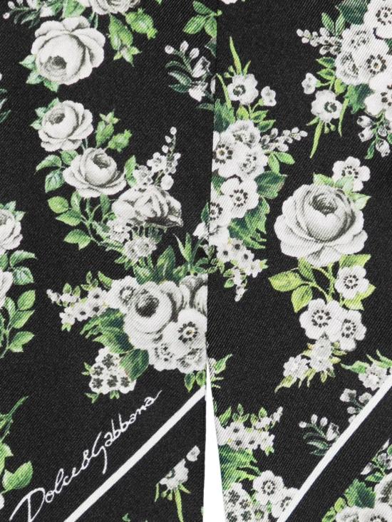 26SS 돌체앤가바나 머플러/스카프 FS215A GDDUHHY6BT Black - DOLCE & GABBANA