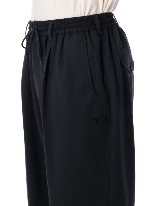  와이쓰리 트레이닝/조거 팬츠 Y3 울 블렌드 조거 팬츠 블랙 - Y-3