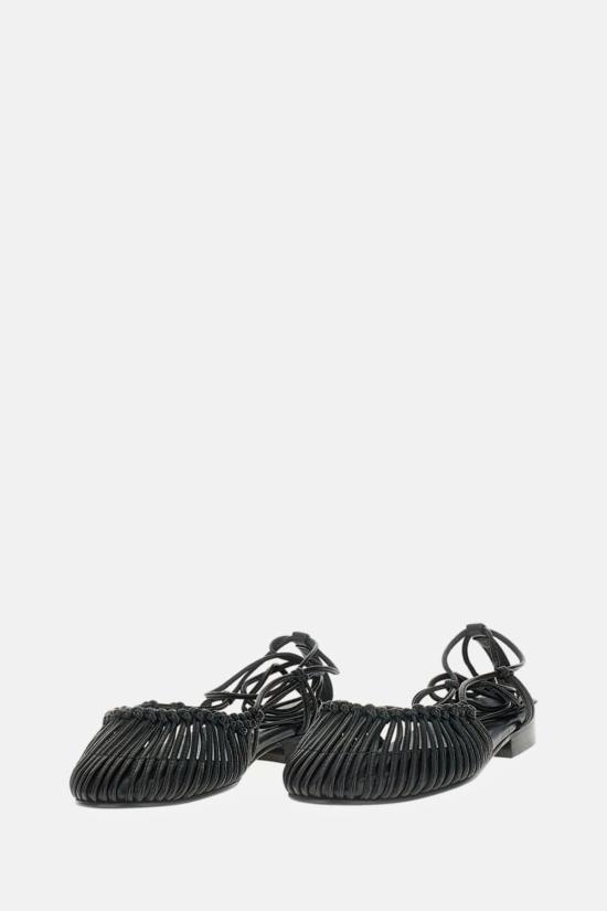  헤레우 뮬/슬리퍼 헤레 사보 만테라 샌들 블랙 - HEREU