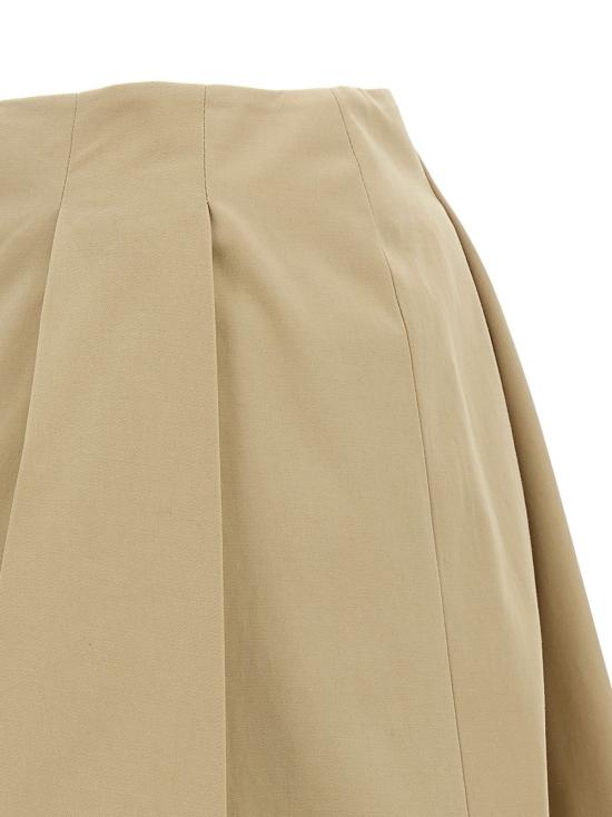  발망 숏 스커트 체인 스커트 베이지 - BALMAIN