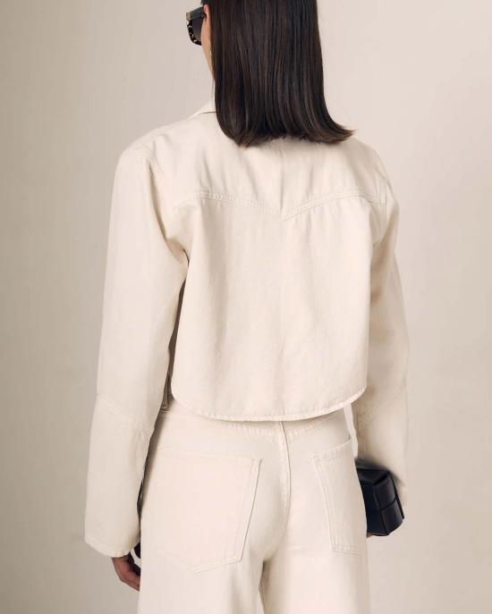  르장 데님 자켓 르 장 스윙 셔츠 재킷 - LE JEAN