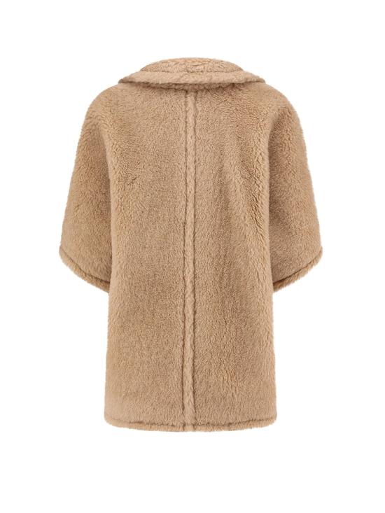  막스마라 코트 막스 마라 므하카발로 알파카 캐시미어 앤 실크 케이프 베이지 - MAX MARA