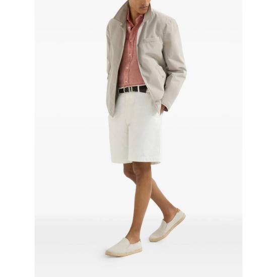  브루넬로 쿠치넬리 긴팔 셔츠 Brunello Cucinelli 셔츠 레드 - BRUNELLO CUCINELLI