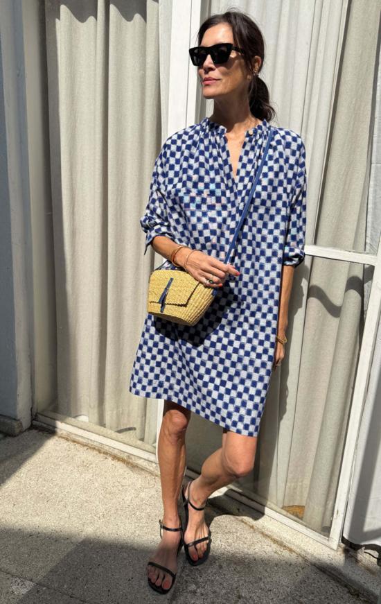  Two 튜닉 두 개의 체크무늬 이캇 - OTHER BRANDS