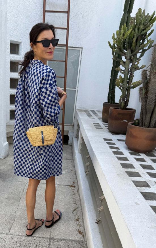  Two 튜닉 두 개의 체크무늬 이캇 - OTHER BRANDS