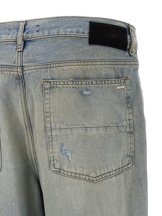  아미리 데님 팬츠 MX1 스트레이트 플레어 진 라이트 블루 - AMIRI