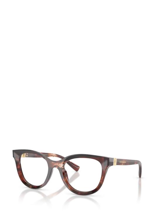 26FW 돌체앤가바나 안경 DG3437 3222 DARK RED HAVANA - DOLCE & GABBANA