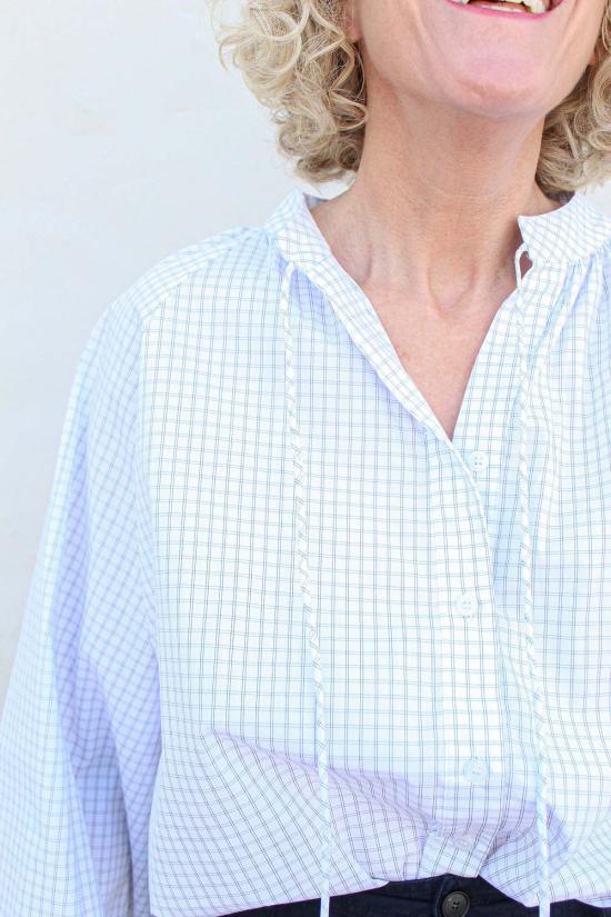  Colibri 블라우스 콜리브리 아퍼처  화이트 체크 - OTHER BRANDS