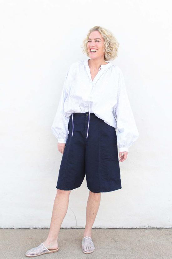  Colibri 블라우스 콜리브리 아퍼처  화이트 체크