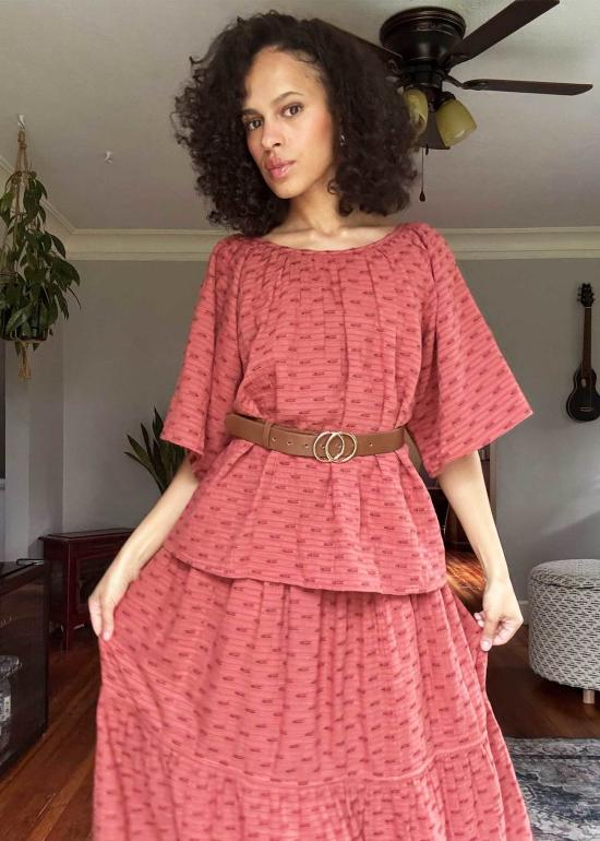  에이스 앤 지그 블라우스 에이스앤지그 지지 탑 팔레트