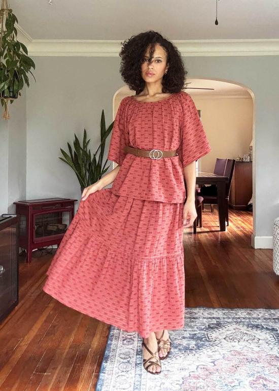  에이스 앤 지그 블라우스 에이스앤지그 지지 탑 팔레트 - ACE & JIG