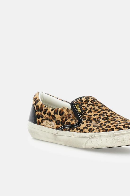  골든구스 뮬/슬리퍼 골든 구스 말 무늬 슬립온 스니커즈 멀티 컬러 - GOLDEN GOOSE