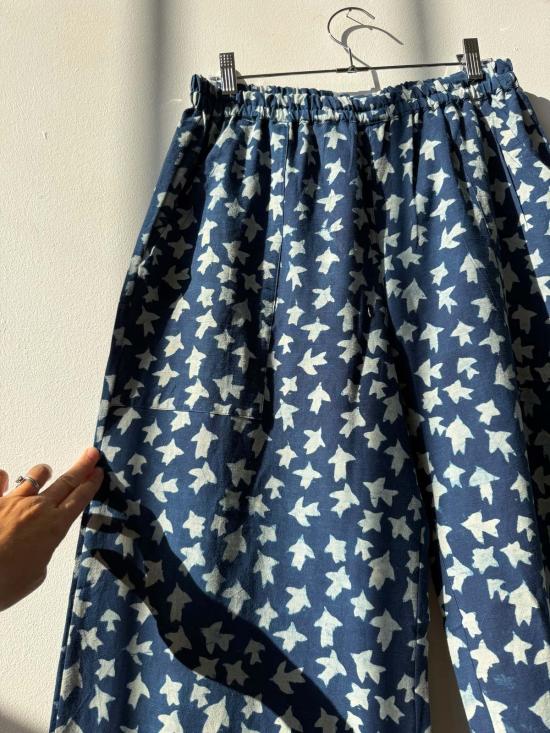  Happy French Gang 팔라초 팬츠 해피 프렌치 갱 오마르 리베르 인디고 - HAPPY FRENCH GANG