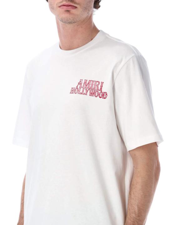  아미리 반팔 티셔츠 할리우드 시티 티 아보리오 - AMIRI