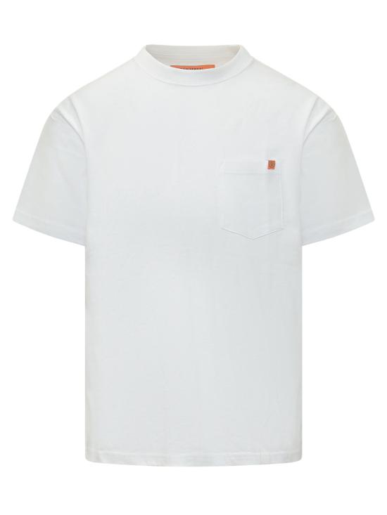 26SS UNIVERSAL OVERALL 반팔 티셔츠 U2613219GUNIOV WHT WHITE