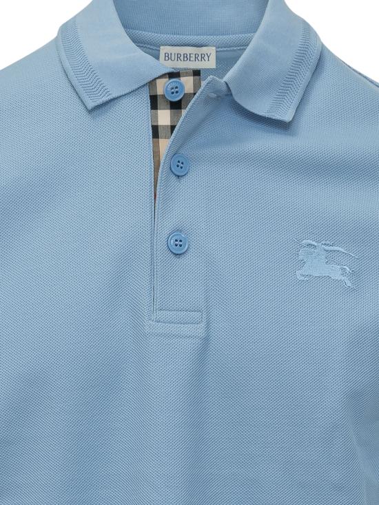 26SS 버버리 폴로 티셔츠 8126924 A1647 CORNFLOWER BLUE - BURBERRY