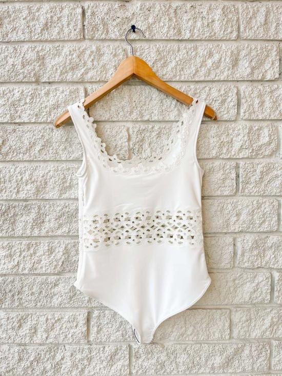  씨뉴욕 원피스 수영복 씨 니 레일라 아일렛 수영복 화이트 - SEA NY